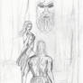 Frost Giant's Daughter - Initial Sketch