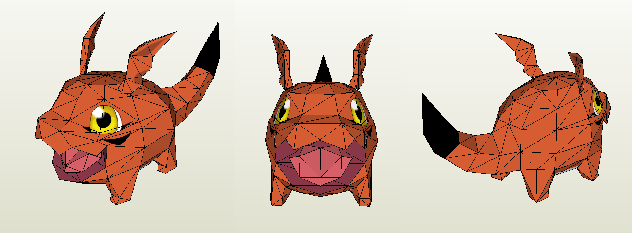 Papercraft - Gigimon