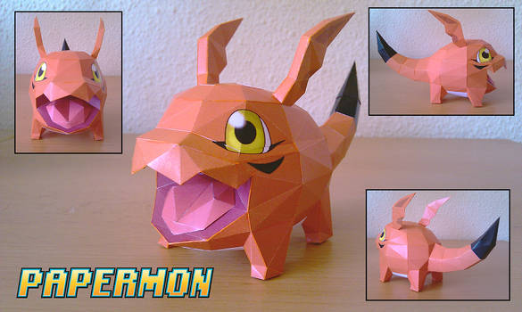 Gigimon Papercraft