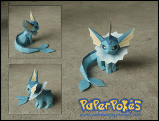 Mini Vaporeon Papercraft