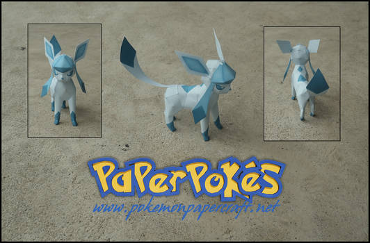 Mini Glaceon Papercraft