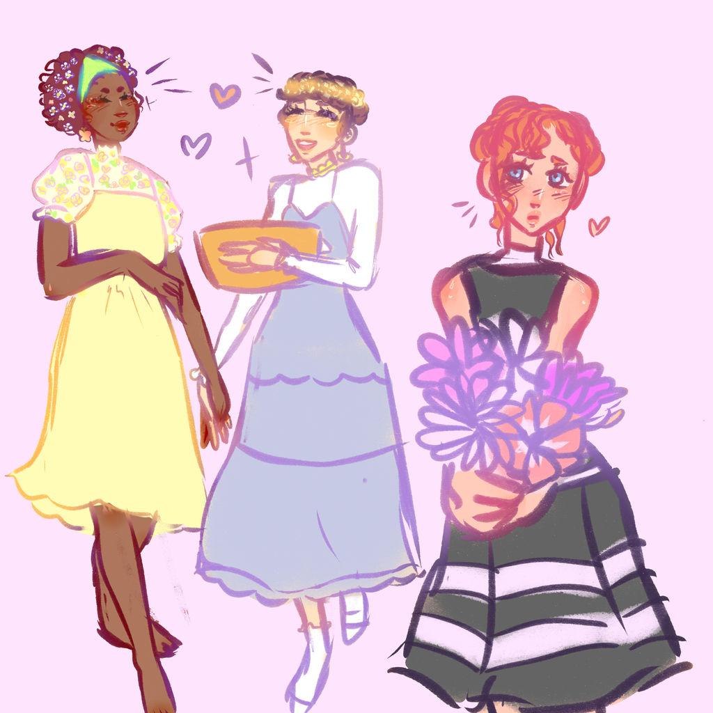 cottagecore lesbians by Iwillalwayslovewifi on DeviantArt