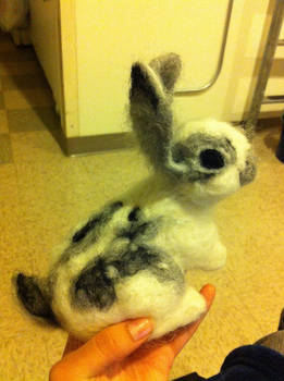 Needle felted Bunny