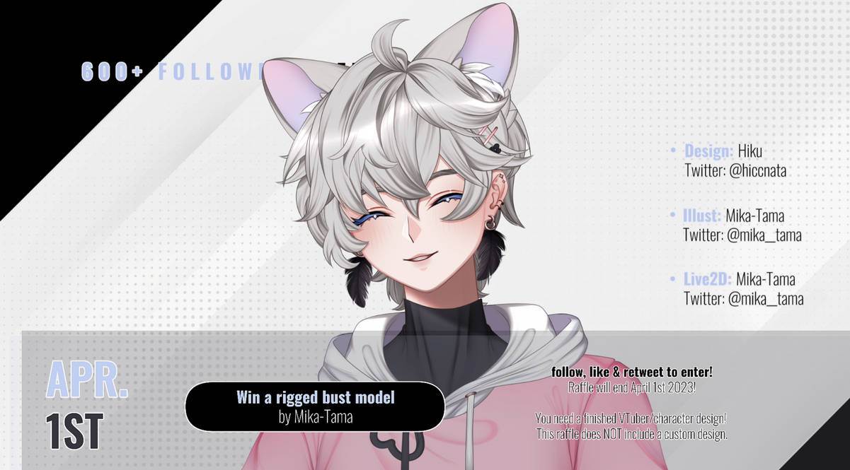 TWITTER RAFFLE OPEN! by Mika-tama on DeviantArt