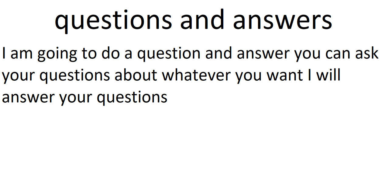Deviantart Questions Questions And Answers by juan543454 on DeviantArt