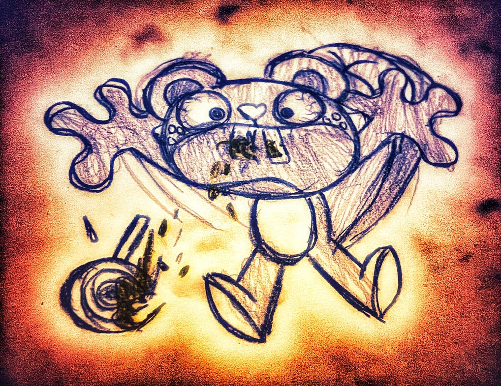 Looks like Toothy lost another tooth by RandomActOfSilence on DeviantArt