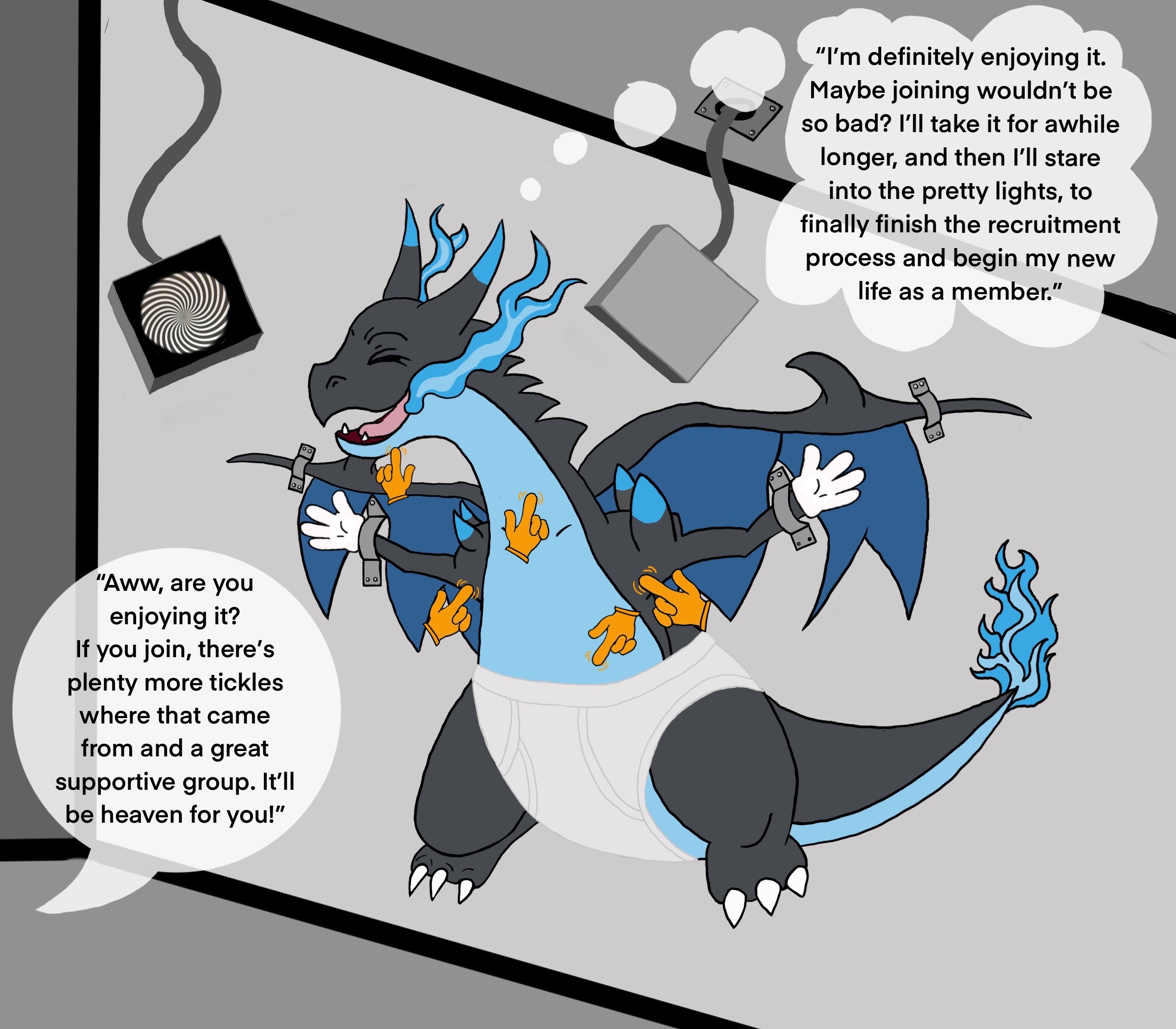 Charizard Ride Base Deviantart Charizard initiation process by Zomb225 on DeviantArt