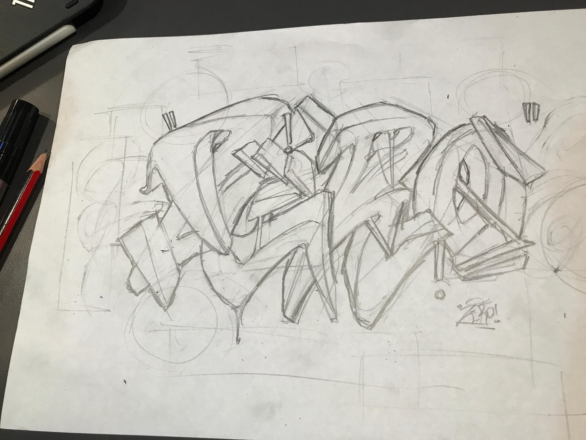 Graff sketch #1 by Moldsoks1 on DeviantArt