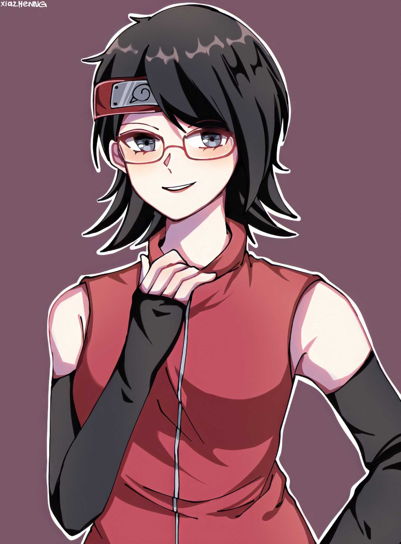 Uchiha sarada Fanart