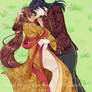 (C) Ren and Kikyo