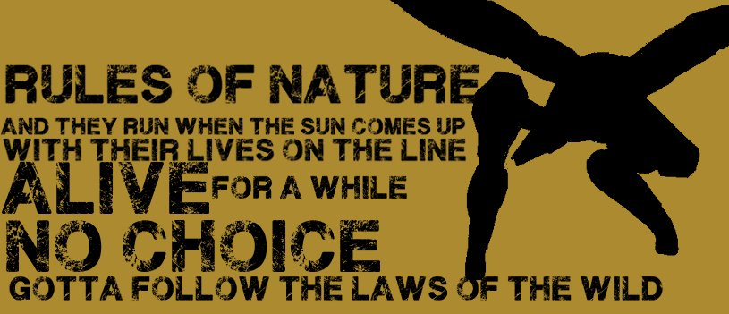 Rules of Nature by OverlordStarScream DeviantArt