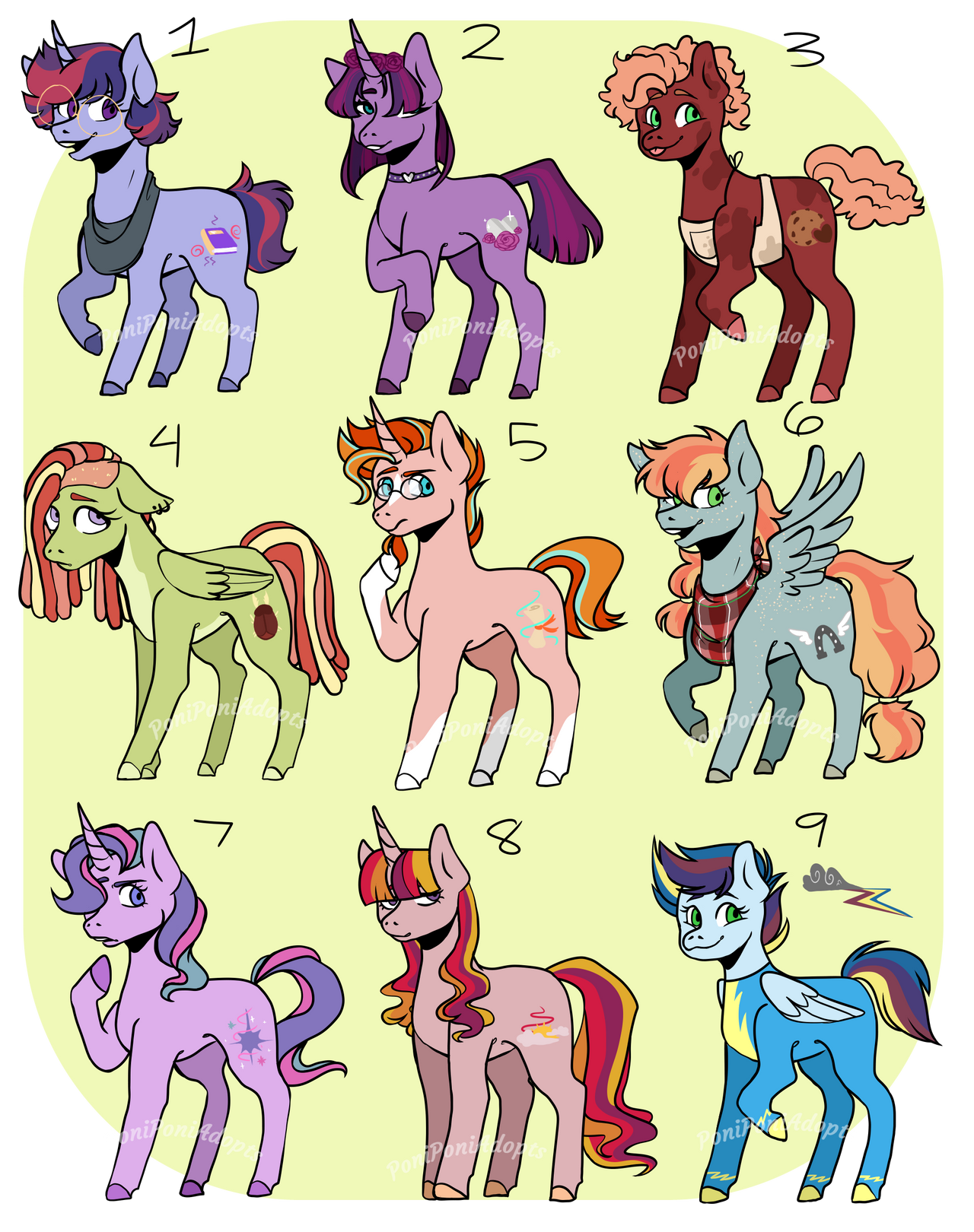 Normal Mlp MLP Adopts 003 by PoniPoniAdopts on DeviantArt