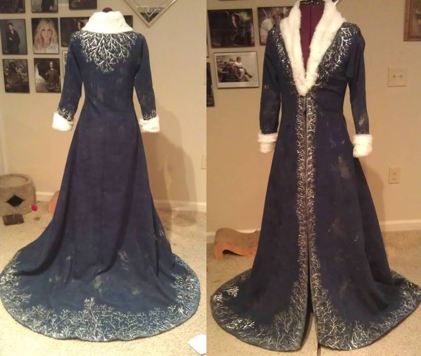 Completed!  Robe for 'Pitch Frost' Art Concept