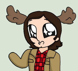 Moose - Gif - Supernatural