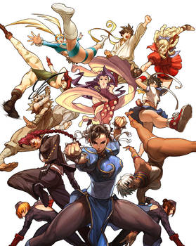Street Fighter Tribute Cover
