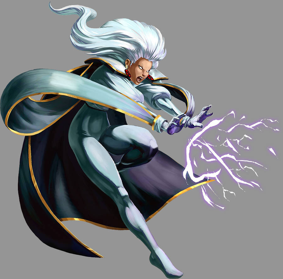 Marvel VS Capcom 2: Storm by UdonCrew on DeviantArt