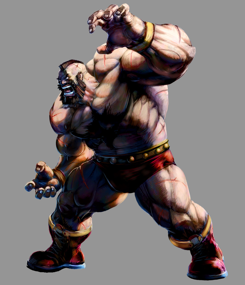 Zangief- Street Fighter  Marvel vs capcom, Street fighter art