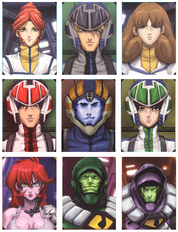 Robotech Character Screens by UdonCrew on DeviantArt