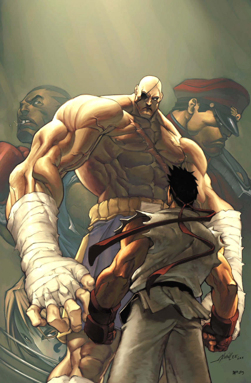 Street Fighter 4 Cover