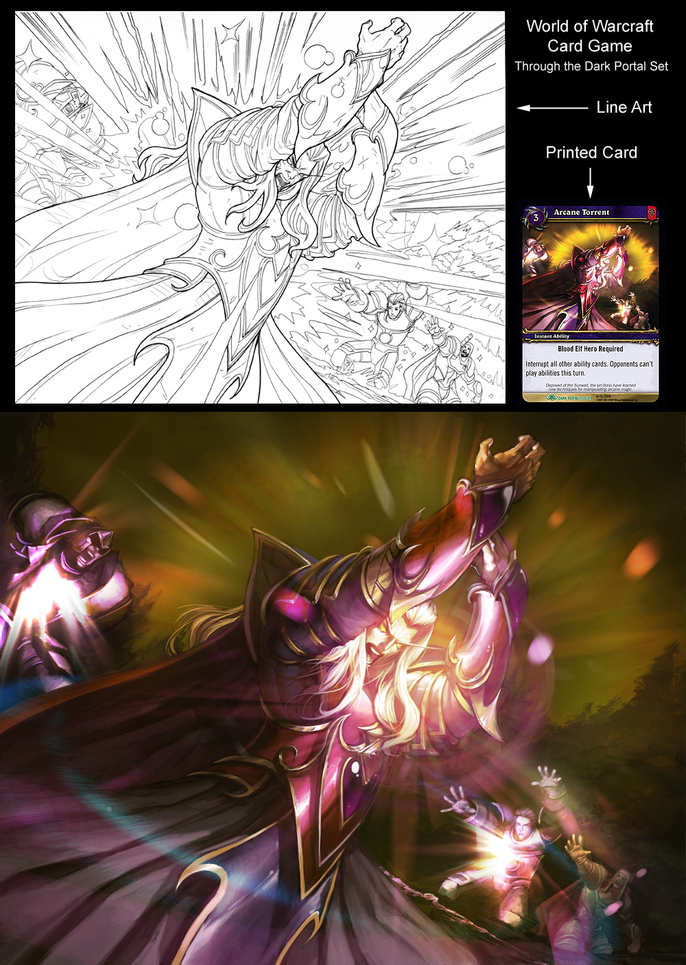 WoW TCG - Arcane Torrent By UdonCrew On DeviantArt