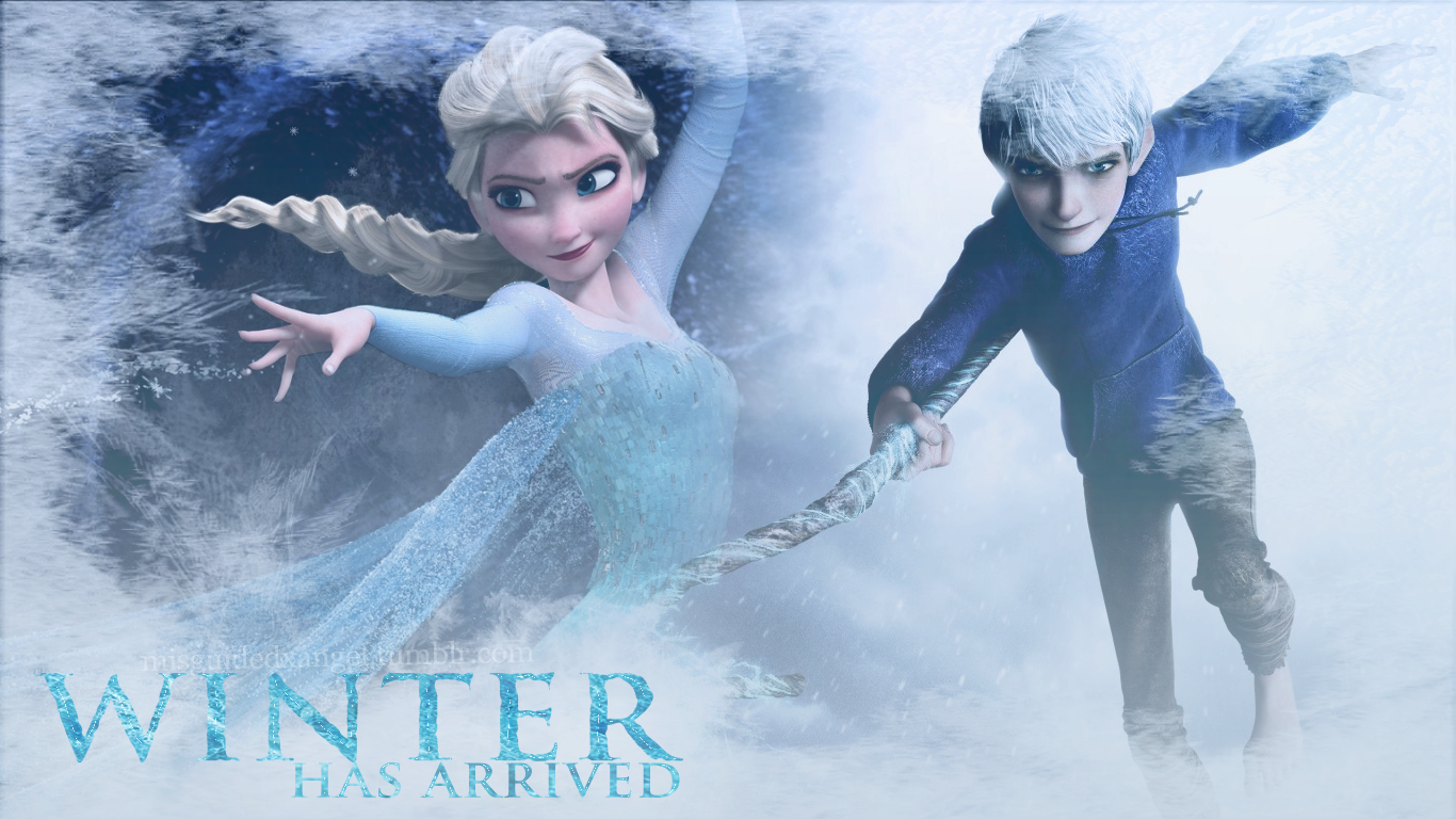 Winter has arrived: Jack Frost and Elsa