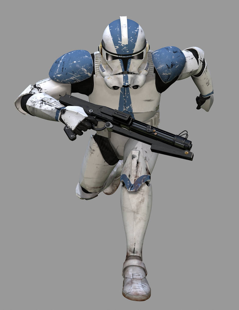 Clone Trooper- 501st Official HD Art by paintpot2 on DeviantArt