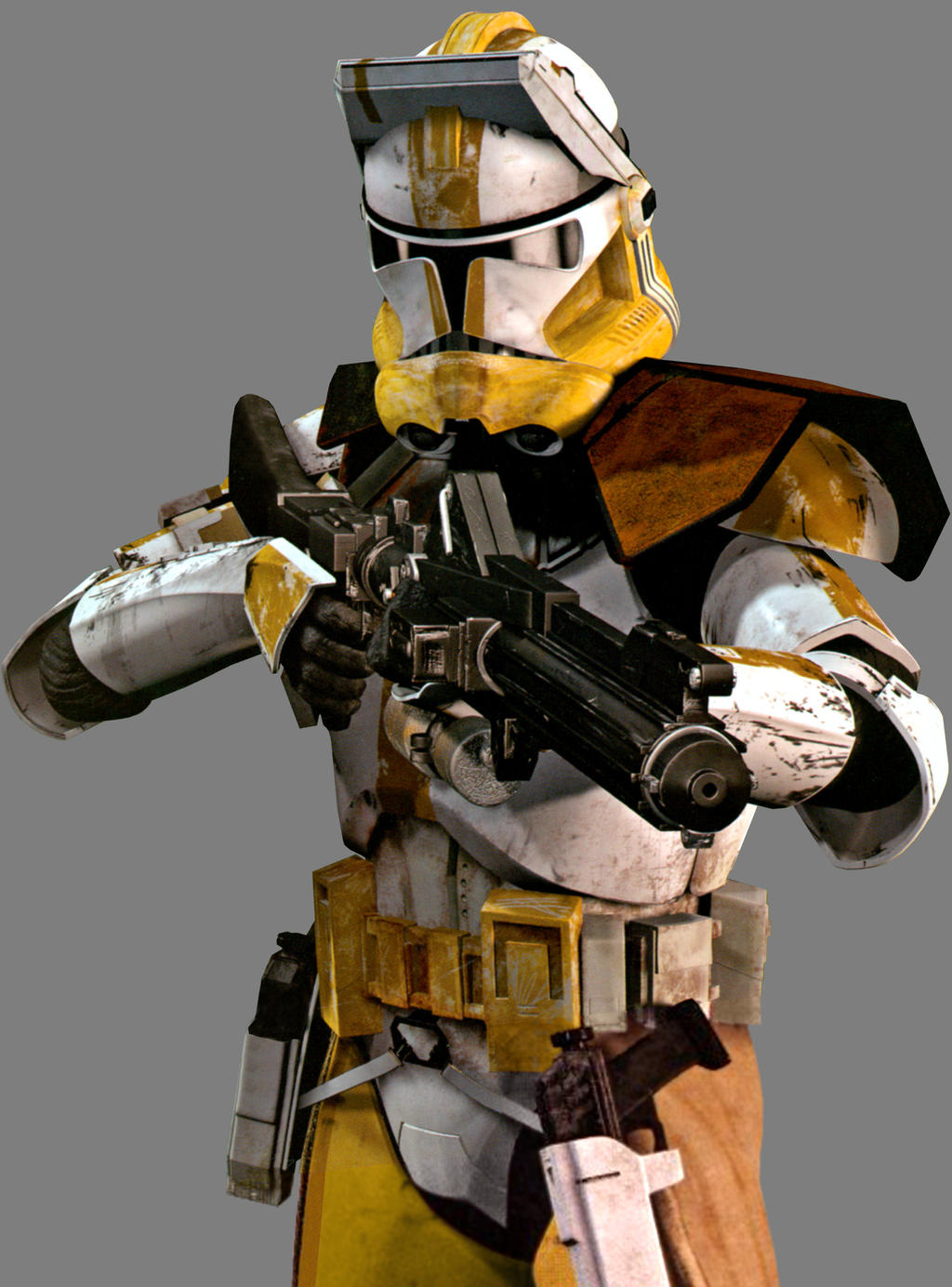 Clone Trooper - Commander BLY Official Art by paintpot2 on DeviantArt