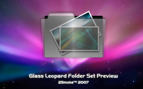 Glass Leopard Folder Preview