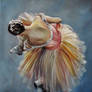 ''Dancer'' Oil paint 30x40