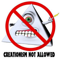 Creationism not allowed