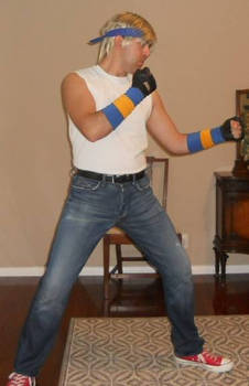 Axel Stone STREETS OF RAGE 1 cosplay