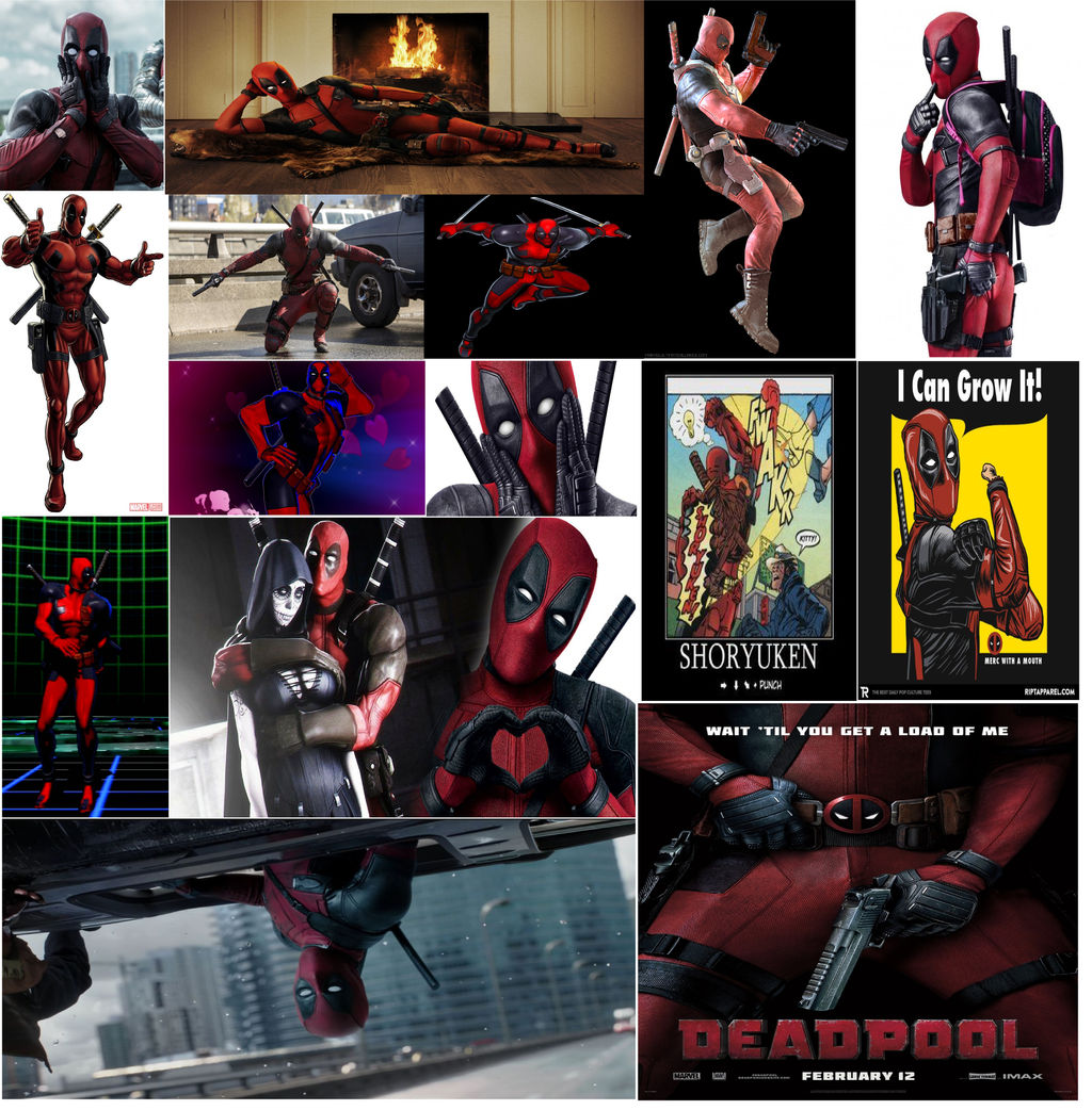 Deadpool Collage by IronCobraAM on DeviantArt