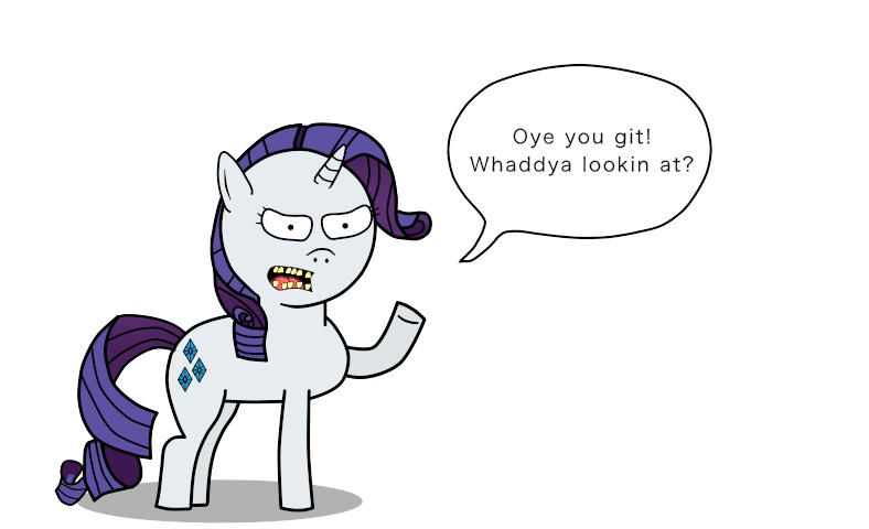 Retarded Rarity Rarity Concept Art by CrackerHumps on DeviantArt