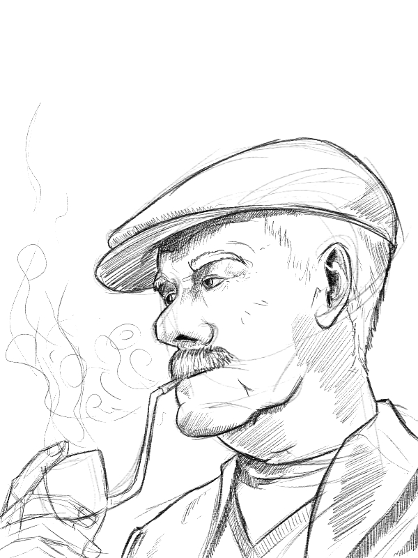 Oldman sketch