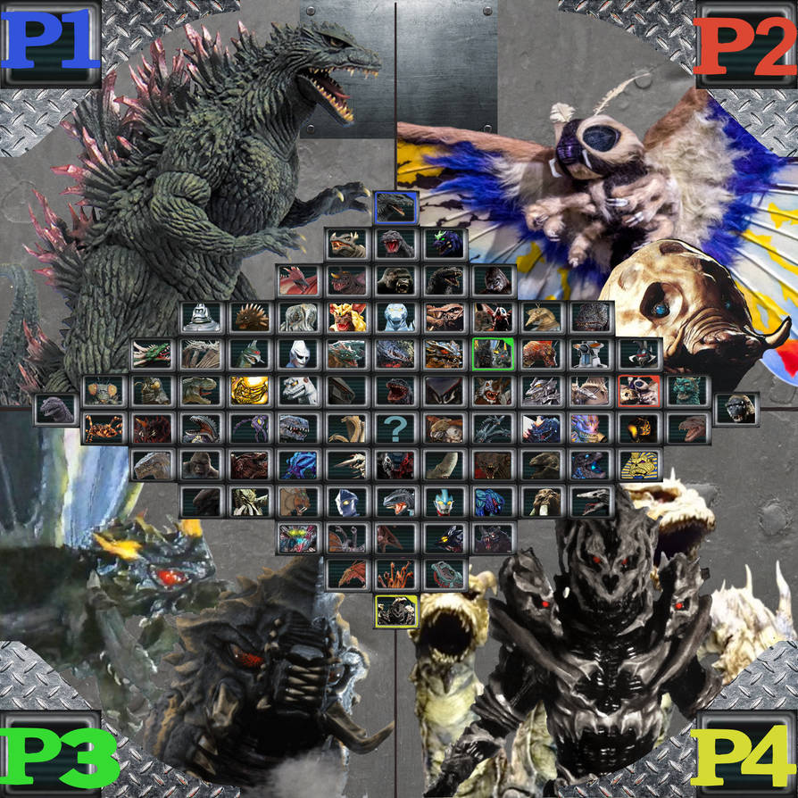 Godzilla Gamecube Roster Godzilla Unleashed Characters – Godzilla Unleashed Game – HVLAN
