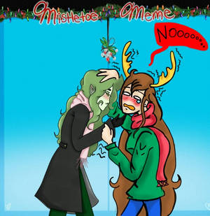 mistletoe meme