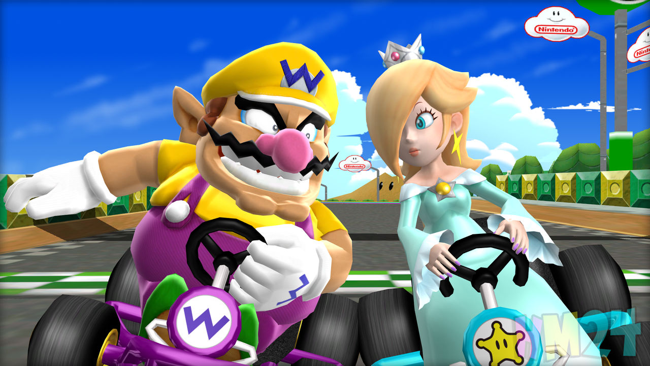 Wario and Rosalina Racing Rivals! by HyperMario24 on DeviantArt
