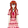 My visual novel MC grin sprite