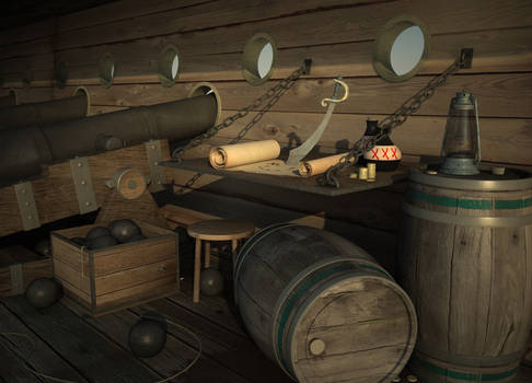 Pirate Ship Interior