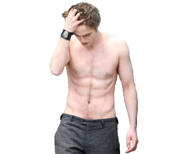 Robert pattinson sin playera hotsell