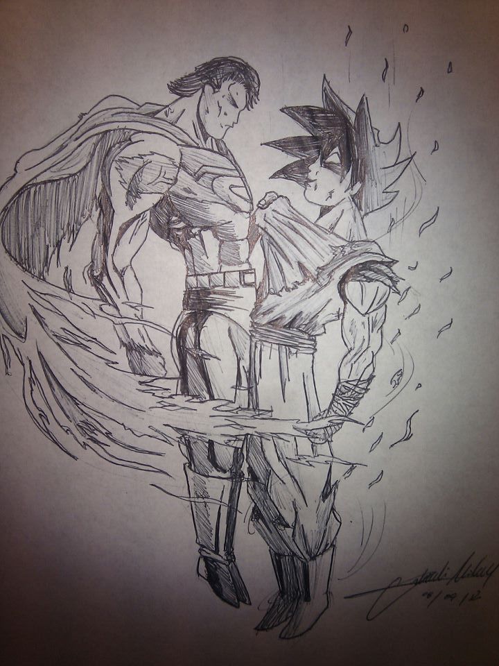 superman vs goku (2) by michaelorlandi97 on DeviantArt