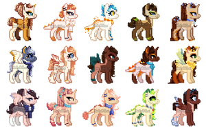 15 Fall Pixel Pony Gacha - (5/15) CLOSED