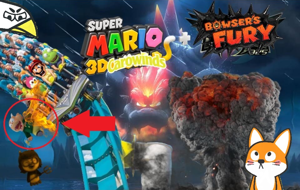 Super Mario 3D Carowinds Bowser's Fury 325 Poster by 4-LeggyKaiArt5656 on  DeviantArt