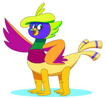 Kai the Four-Legged Parrot in AquaPicture Style