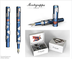Montegrappa Superman Pen Concept