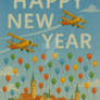 Skywritten New Year Wishes