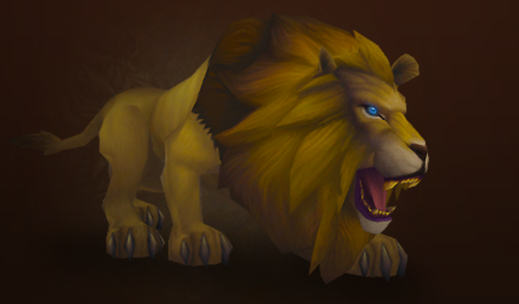 My WoW pets: SchoneLowen