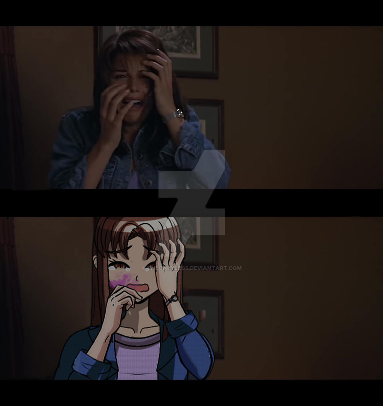 Sidney Prescott Scream 1996 Danganronpa Art Style By TheOnlyLegs On sidney-prescott-scream-1996-danganronpa-art-style-by-theonlylegs-on