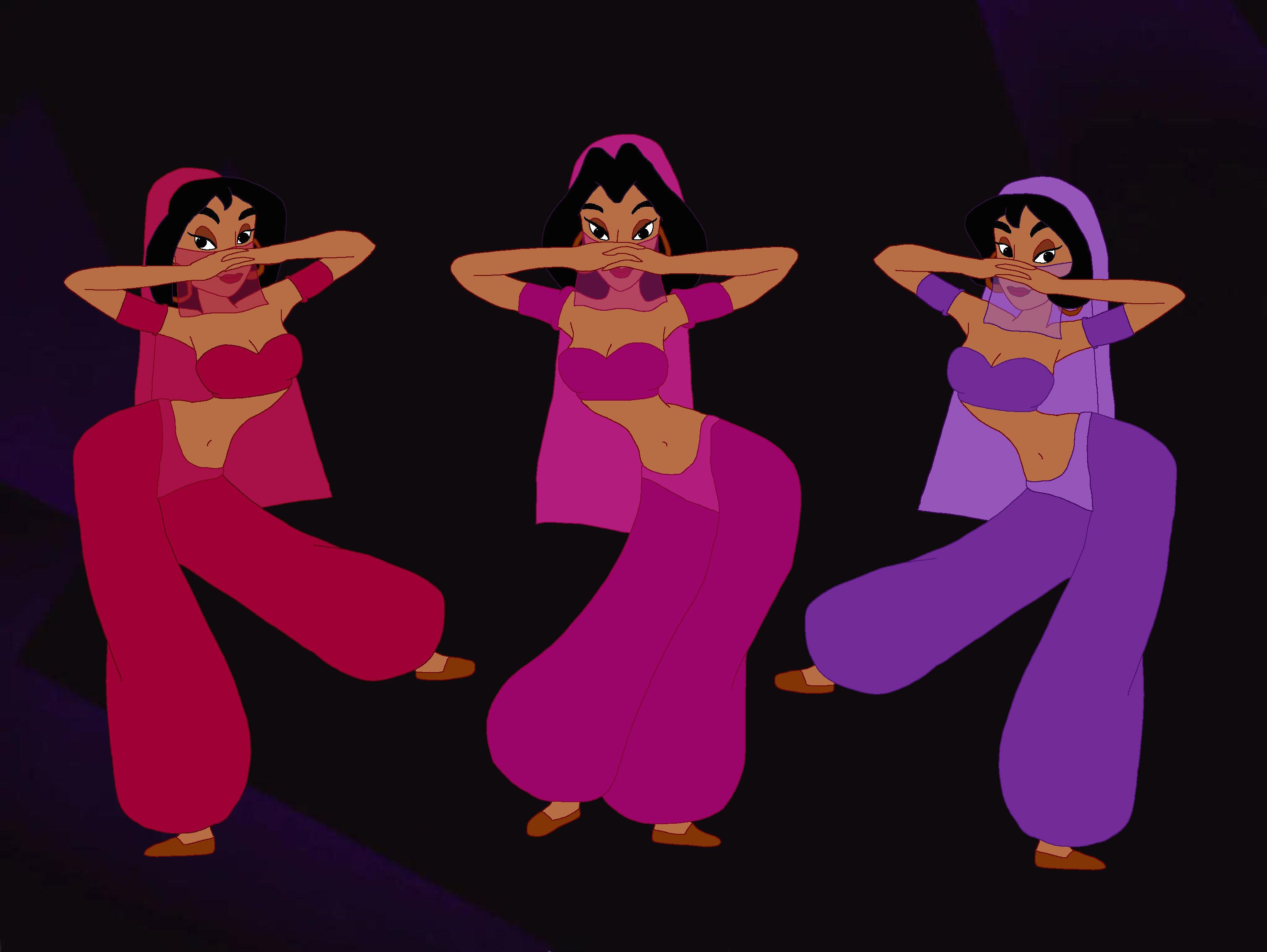 Balcony Girls on Parade by danfrandes on DeviantArt