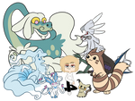 Marvin's Poketeam :Commission: by Starrtoon